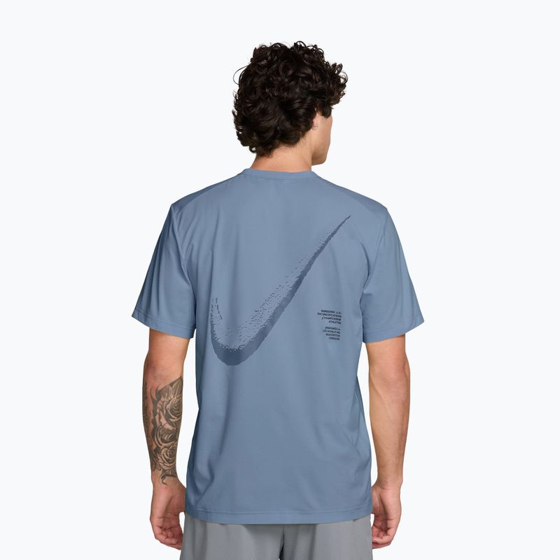 Pánské tričko Nike Hyverse Dri-Fit GFX work blue/diffused blue 2