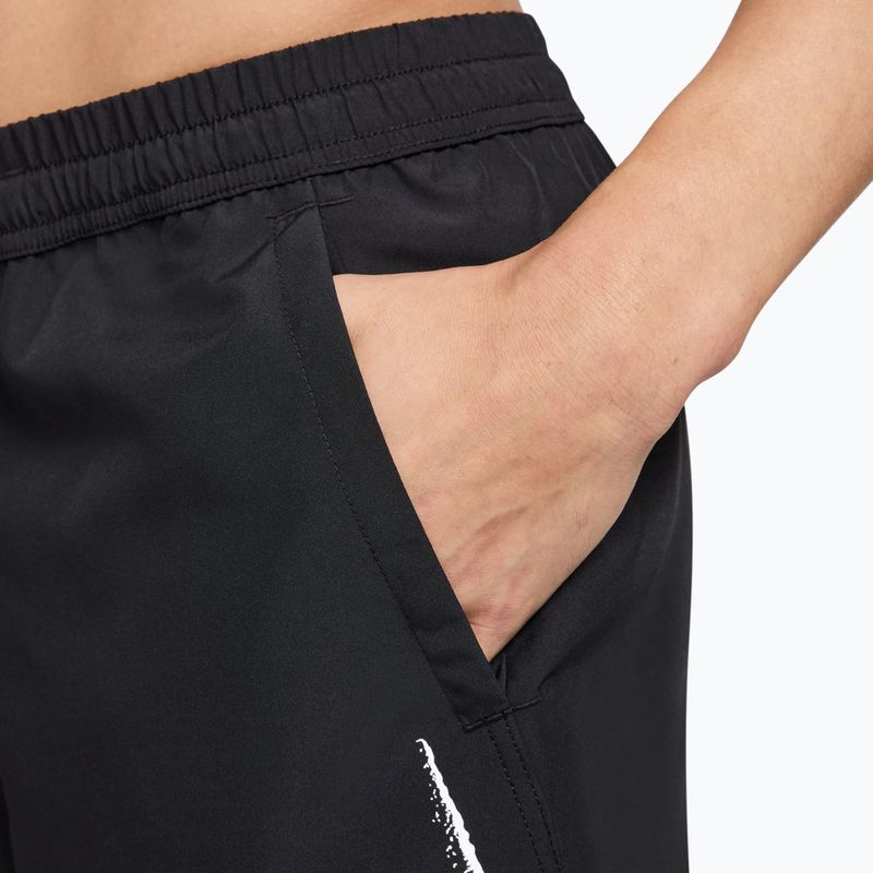 Pánské tréninkové šortky Nike Form Dri-Fit GFX 7" black/white 4