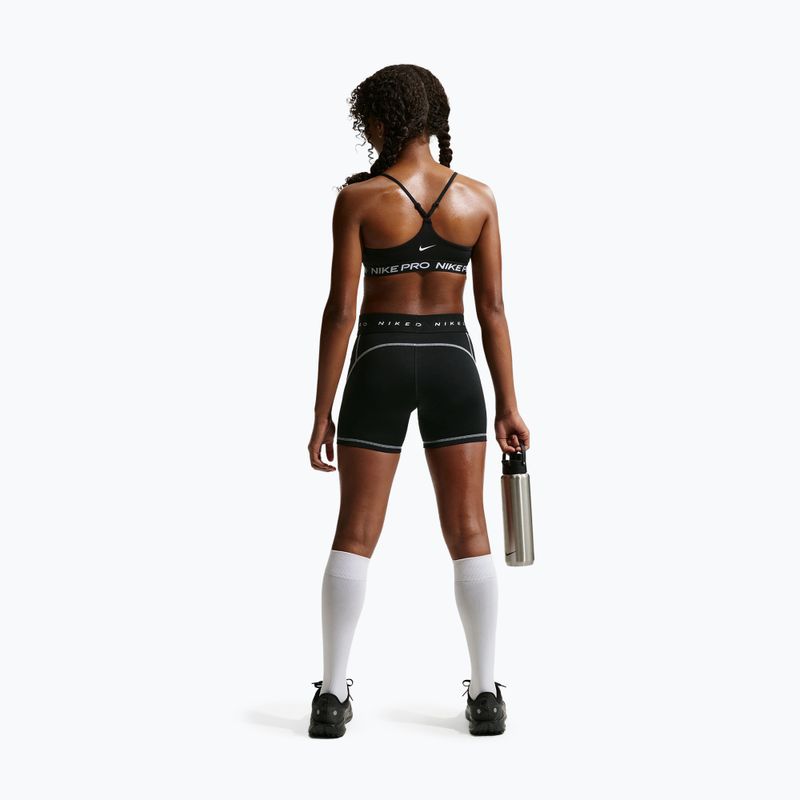 Dívčí podprsenka Nike Pro Indy černá 3