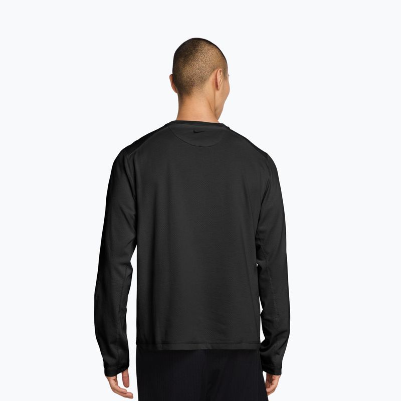 Pánské tričko s dlouhým rukávem Nike Primary Athletic Club Dri-Fit black/dark smoke grey 2