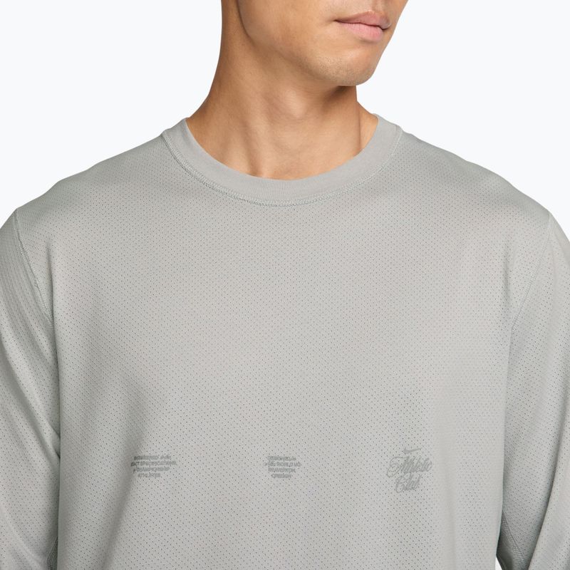 Pánské tričko longsleeve Nike Primary Athletic Club Dri-Fit grey fog/light smoke grey 3