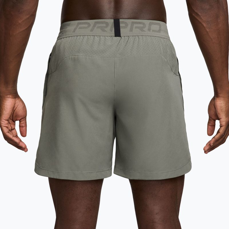 Pánské šortky Nike Pro Training Dri-Fit 6" light army/light liquid lime 6