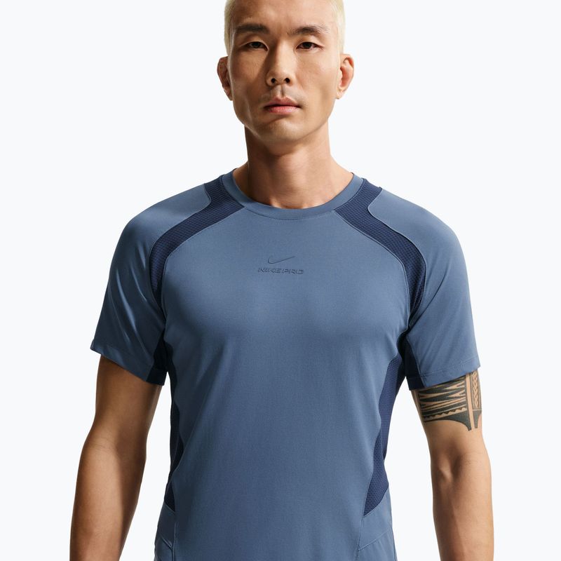 Pánské tréninkové tričko Nike Pro Training Dri-Fit diffused blue/diffused blue 4