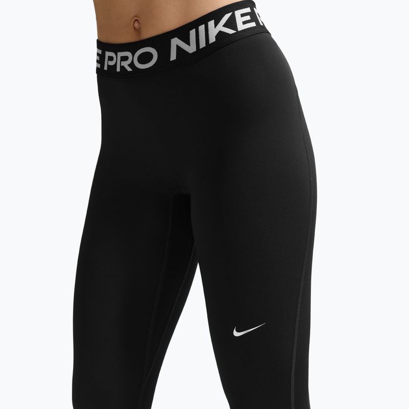 Dámské legíny Nike Pro Mid-Rise Full black/white 5