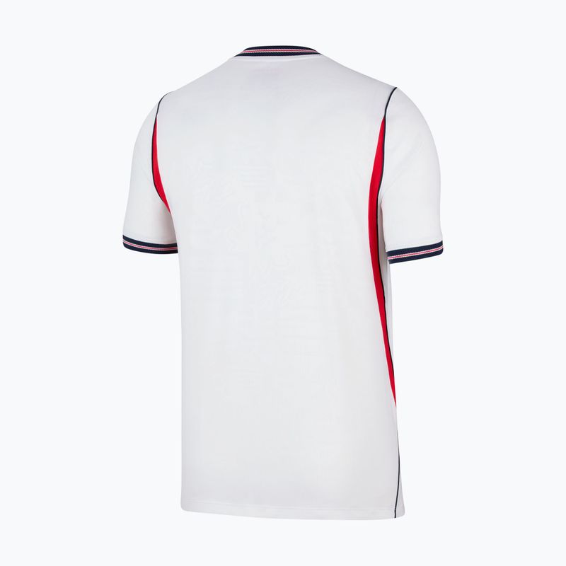 Pánské fotbalové tričko Nike England 2026 Stadium Home white/speed red/obsidian/obsidian 8