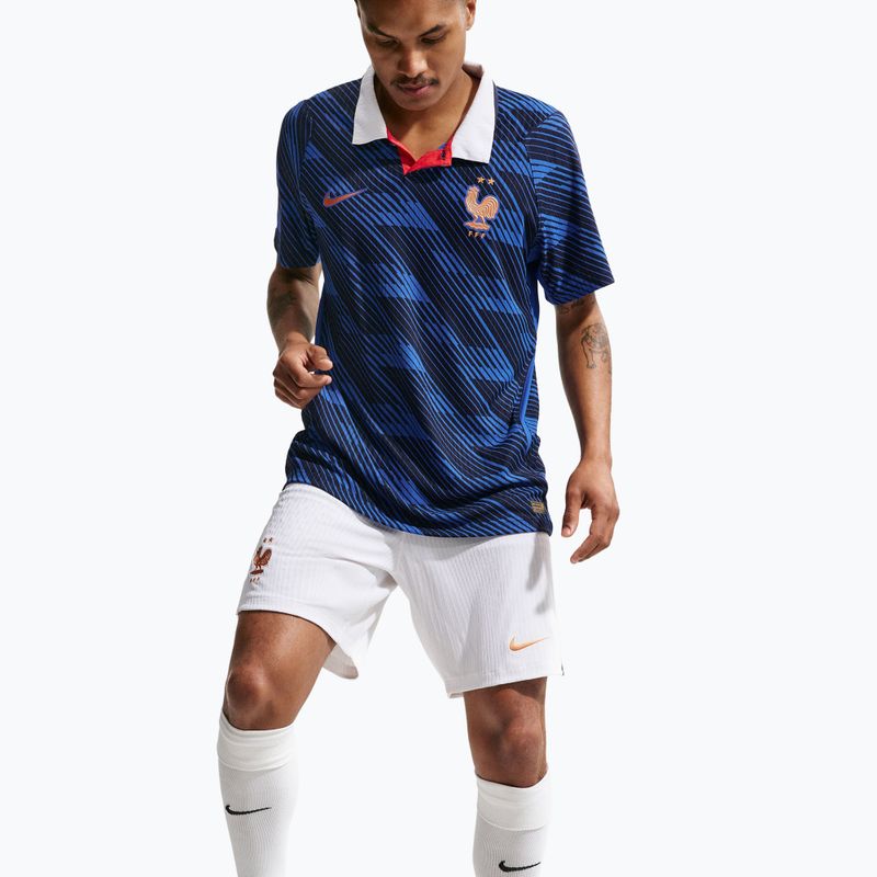 Pánské fotbalové šortky Nike FFF 2026/27 Match Home white/metallic copper 4