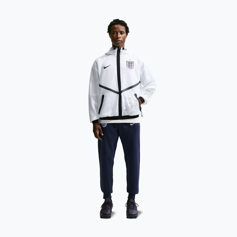 Pánská fotbalová bunda Nike England Dri-Fit Soccer Anthem white/black/obsidian 2