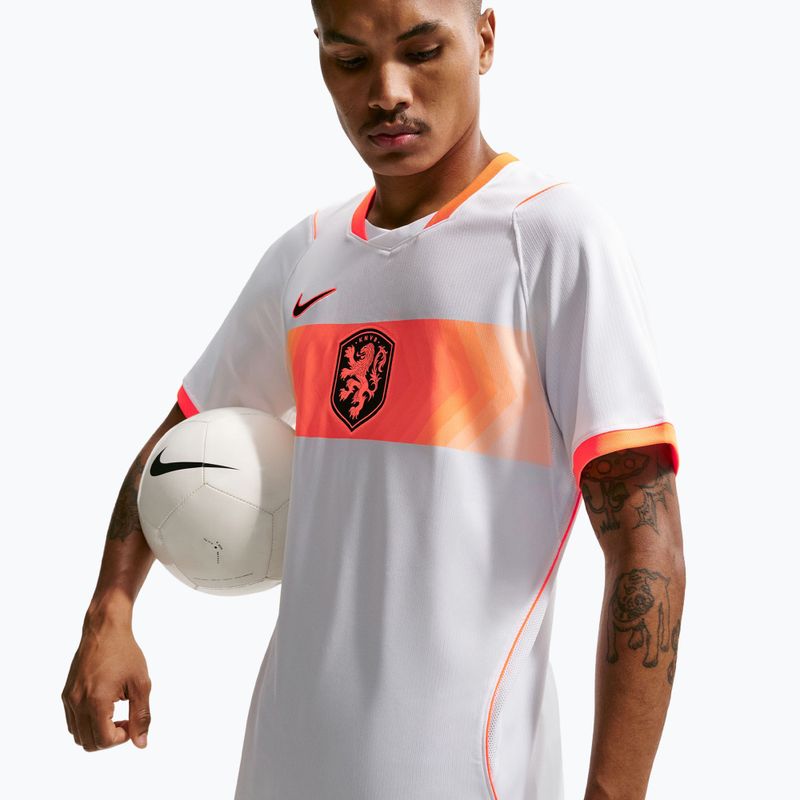 Pánské fotbalové tričko Nike Netherlands 2026 Stadium Away white/hyper crimson/black 5