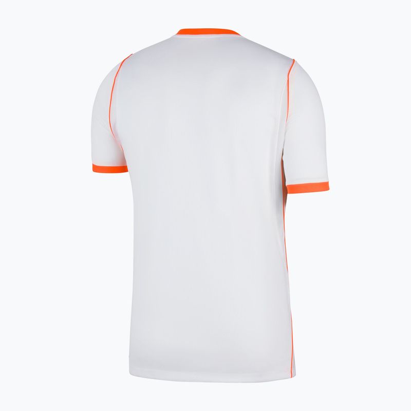 Pánské fotbalové tričko Nike Netherlands 2026 Stadium Away white/hyper crimson/black 8