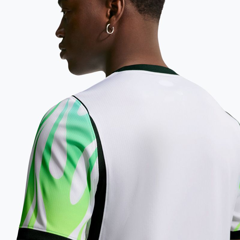 Pánské fotbalové tričko Nike Nigeria 2026 Stadium Away white/green glow/black 6