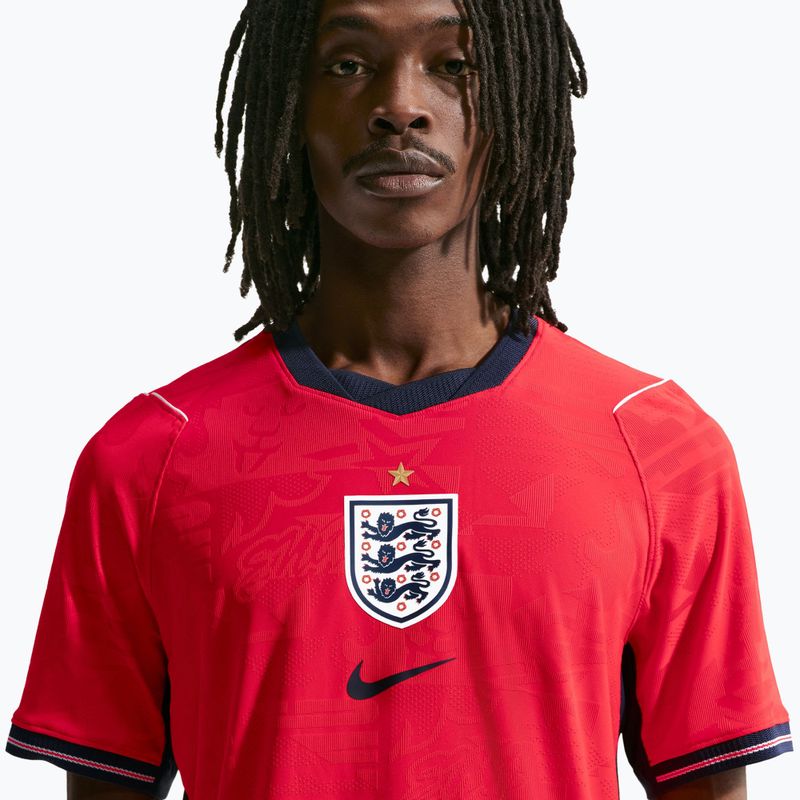 Pánské fotbalové tričko Nike England 2026 Match Away speed red/obsidian/white/obsidian 5