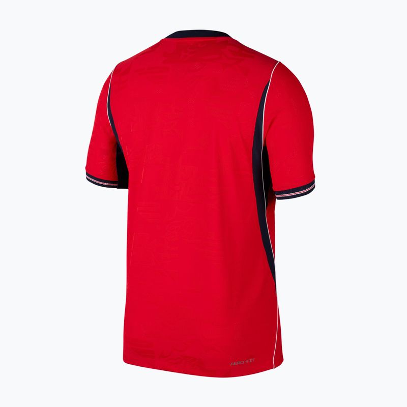 Pánské fotbalové tričko Nike England 2026 Match Away speed red/obsidian/white/obsidian 10