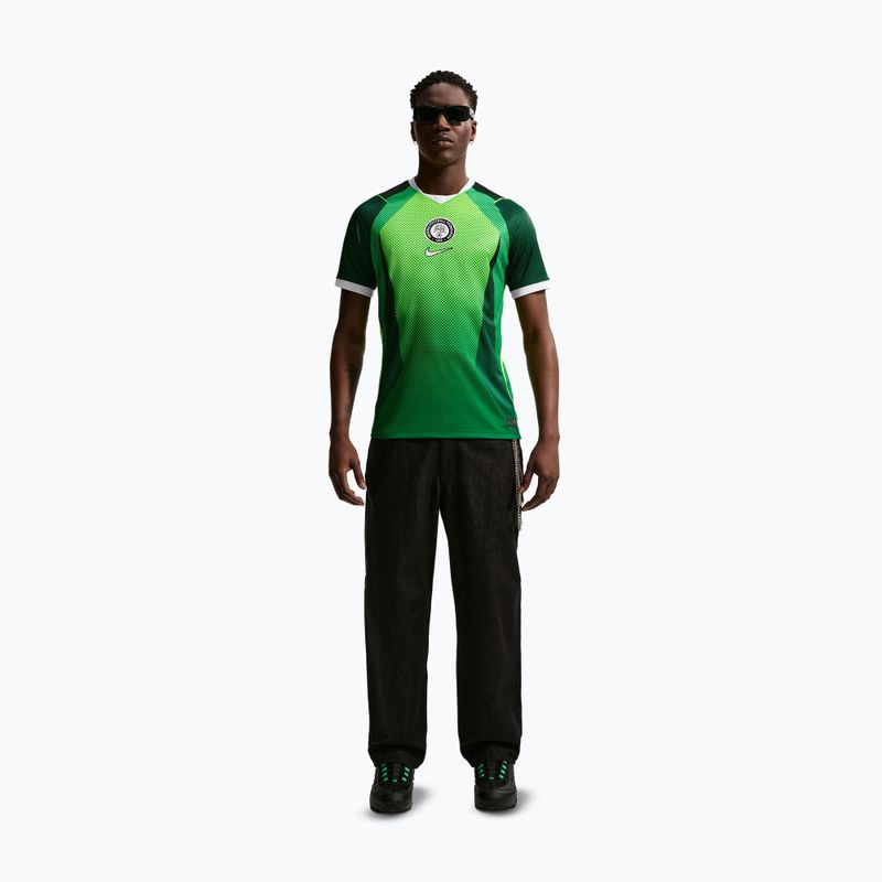 Pánské fotbalové tričko Nike Nigeria 2026 Stadium Home pine green/electric green/white 2