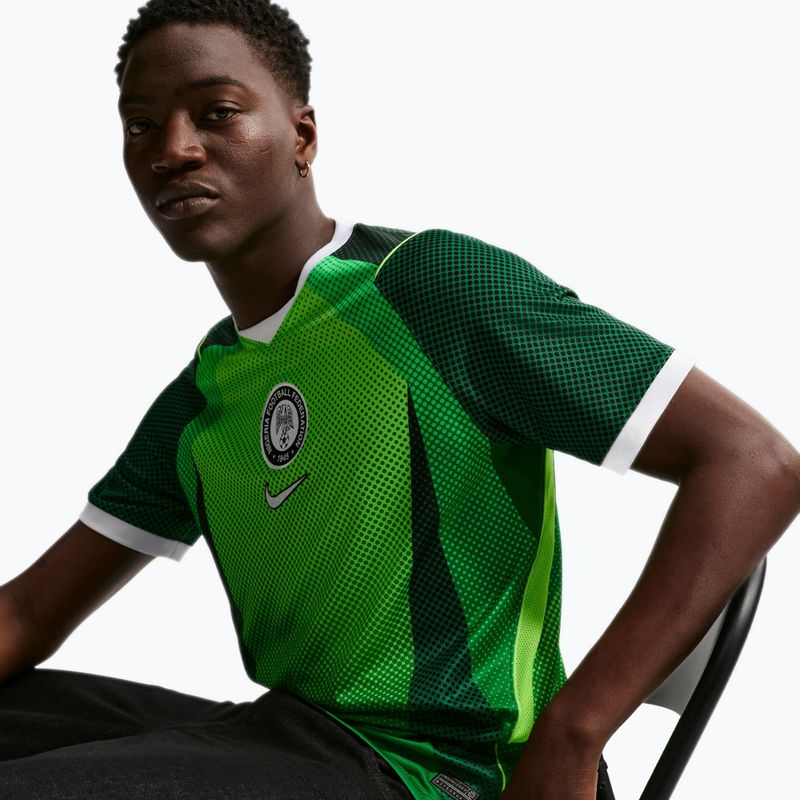 Pánské fotbalové tričko Nike Nigeria 2026 Stadium Home pine green/electric green/white 5