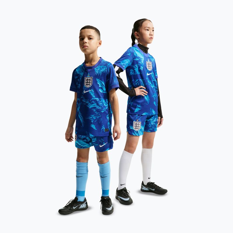 Dětské fotbalové šortky Nike England 2026/27 Stadium Goalkeeper astronomy blue/black/white 2