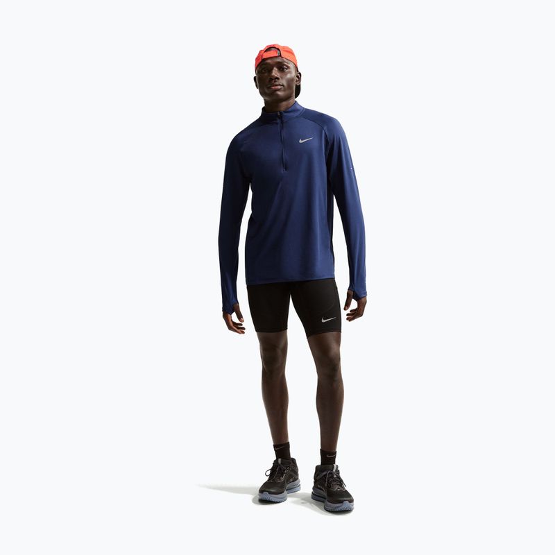 Pánská běžecká mikina Nike Stride 1/4 Zip Dri-Fit midnight navy 2