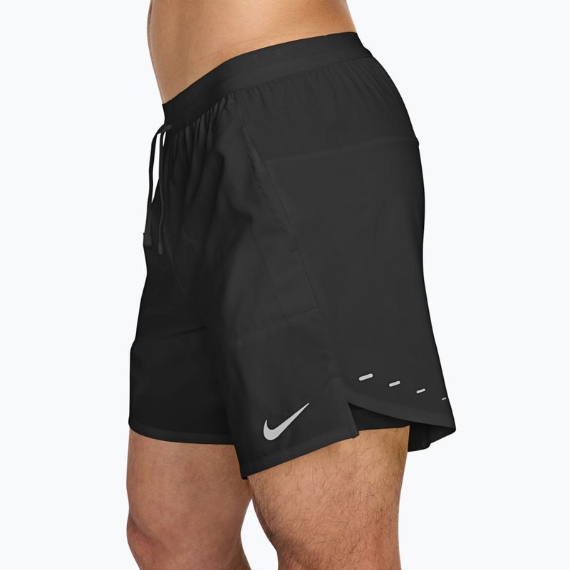 Pánské běžecké šortky Nike Stride Dri-Fit 2in1 7" black 3