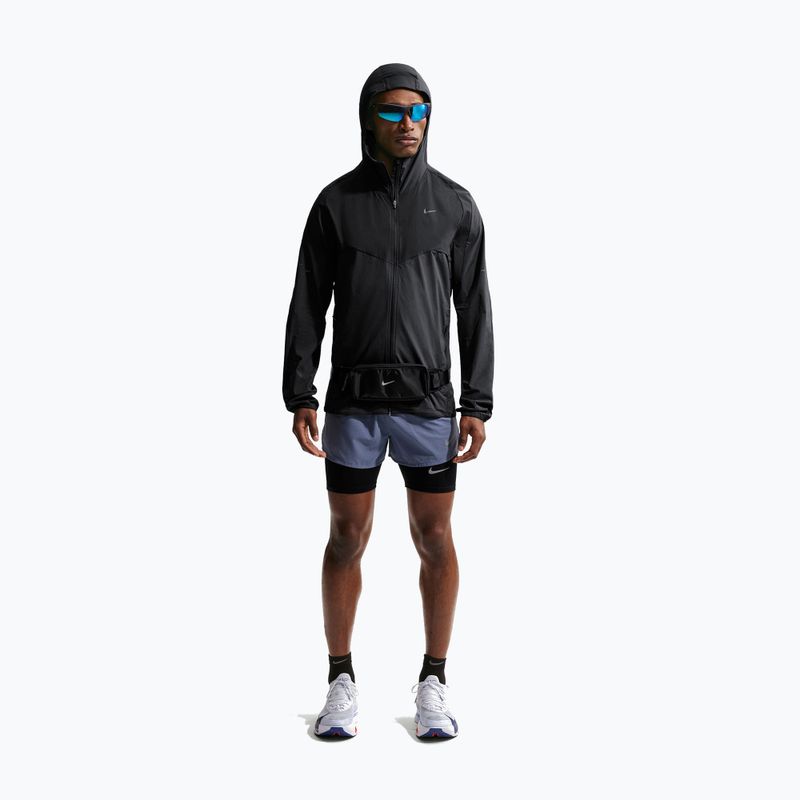 Pánská běžecká bunda Nike Stride Dri-Fit black/off noir/black/black 2
