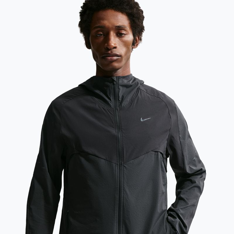 Pánská běžecká bunda Nike Stride Dri-Fit black/off noir/black/black 5