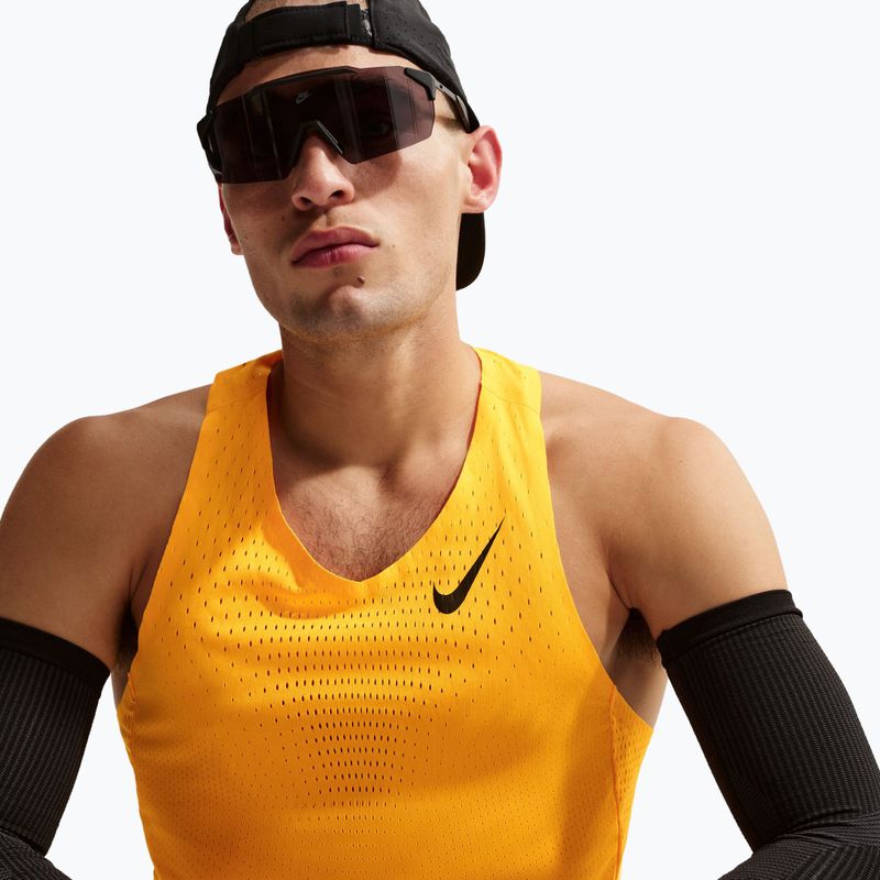 Pánské běžecké tričko Nike AeroSwift Dri-Fit ADV laser orange/black 4