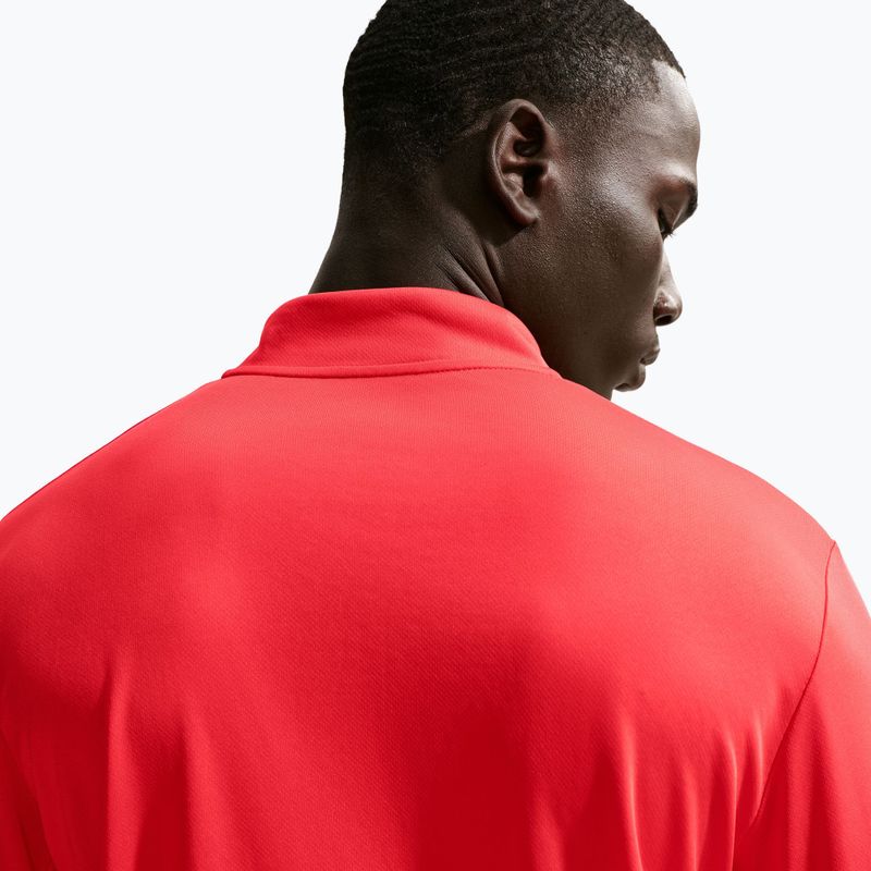 Pánská běžecká mikina Nike Pacer Dri-Fit 1/2 Zip light crimson 5