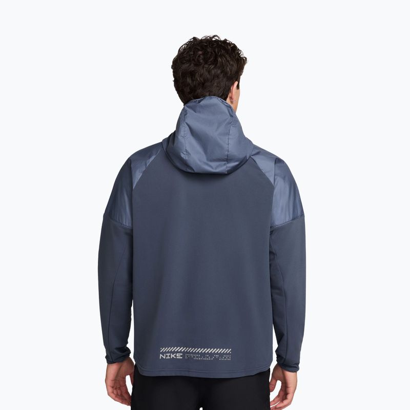 Pánská běžecká bunda Nike Miler Repel Winterized thunder blue 2