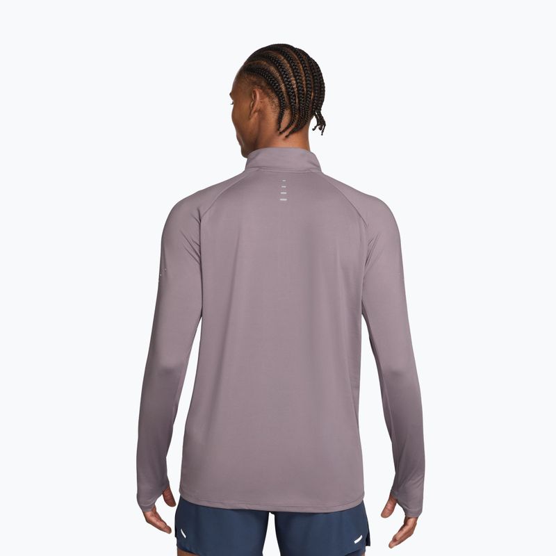 Pánská běžecká mikina Nike Stride 1/4 Zip Dri-Fit light violet ore 2