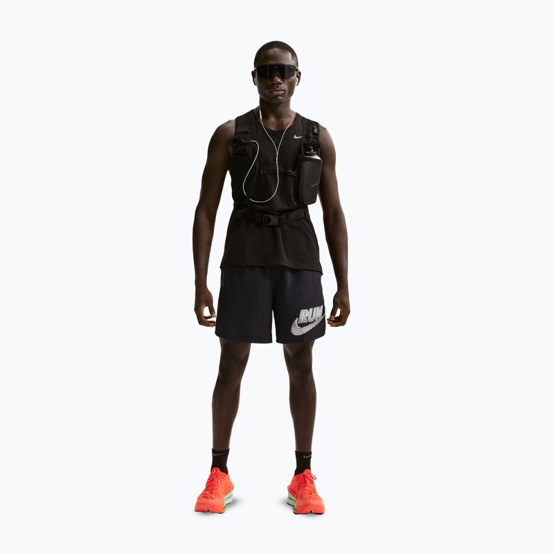 Pánské šortky Nike Challenger Dri-Fit Brief-Lined 7" black/white 2