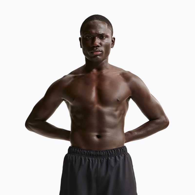 Pánské šortky Nike Challenger Dri-Fit Brief-Lined 7" black/white 4