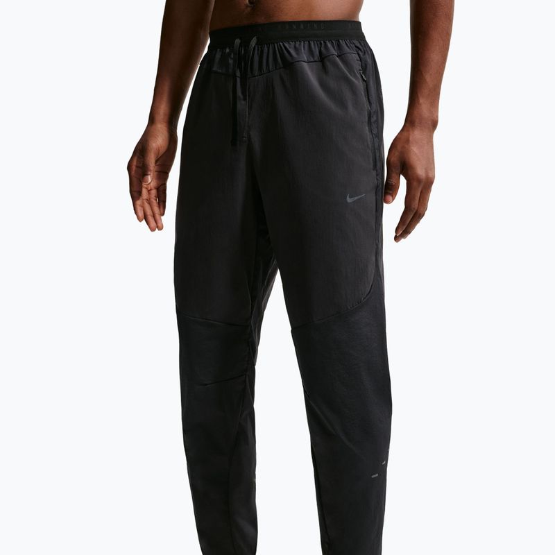 Pánské běžecké kalhoty Nike Stride Repel Woven black/black/black/black 5