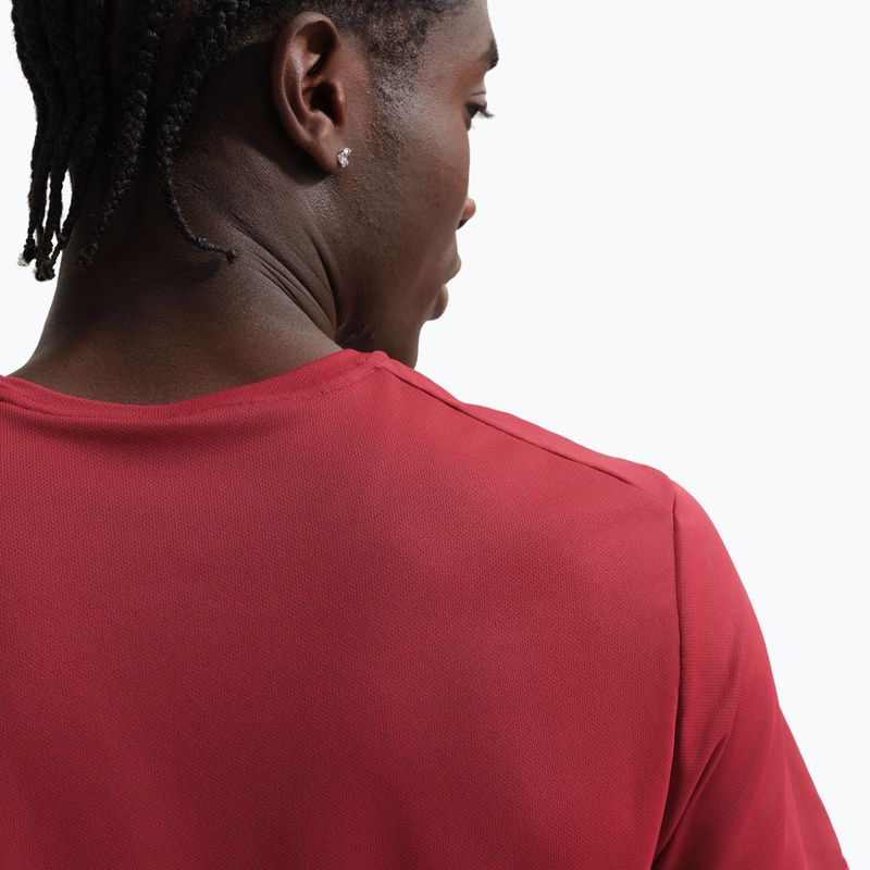 Pánské běžecké tričko Nike Miler Dri-Fit UV team crimson/light crimson 5