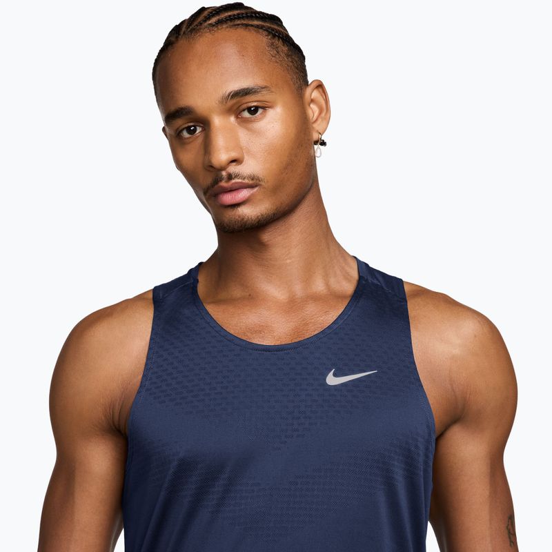 Pánské běžecké tričko Nike Stride Dri-Fit ADV midnight navy 3