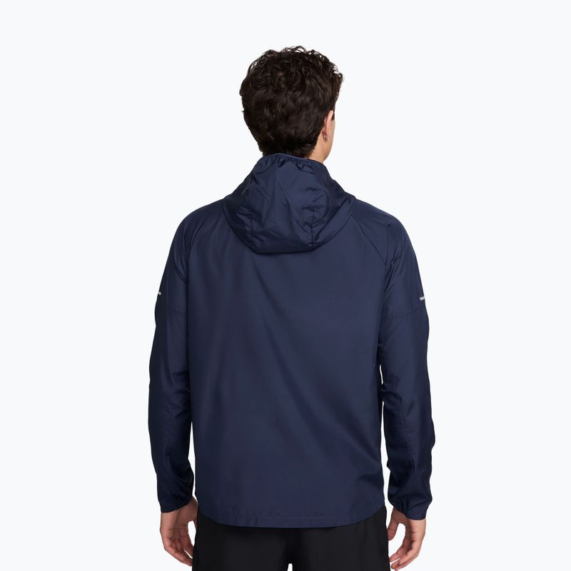 Pánská běžecká bunda Nike Repel Miler midnight navy 2