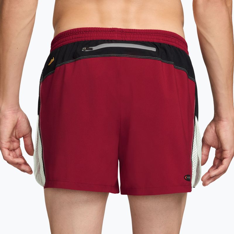 Pánské běžecké šortky Nike Retro Dri-Fit Brief-Lined 4" team crimson/black 2