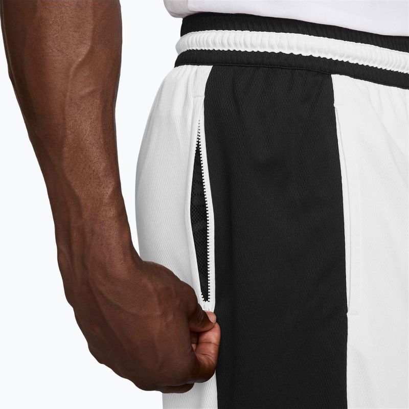Pánské basketbalové šortky Nike Dri-Fit Game Classic 10" white/black/white/black 4