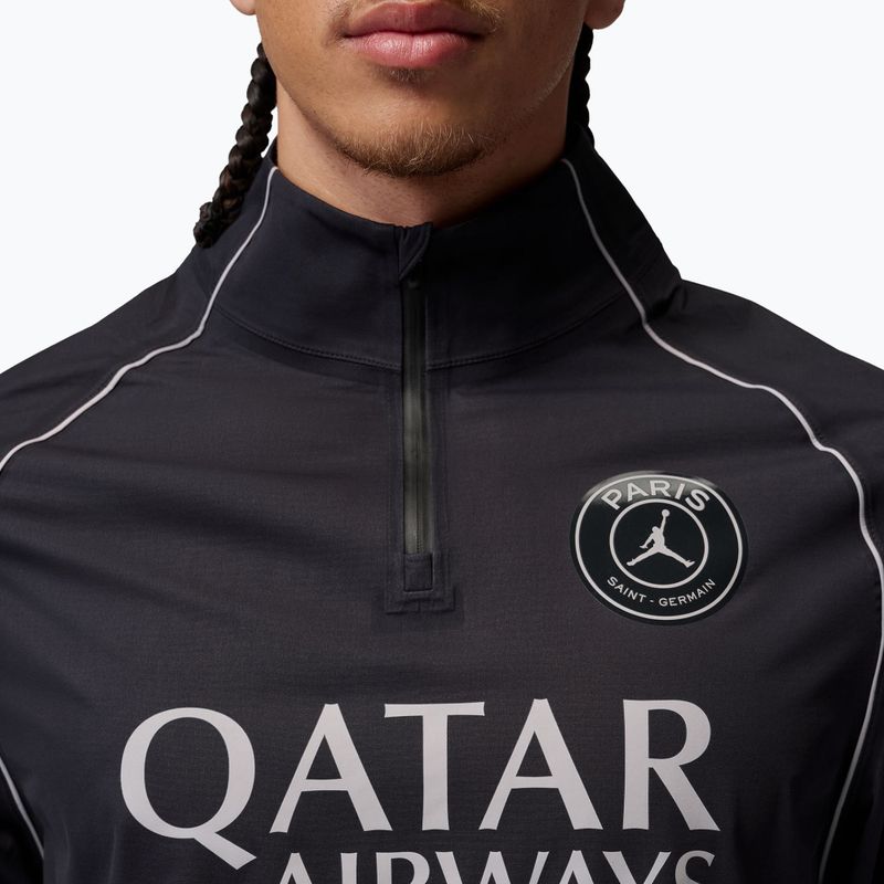 Pánské fotbalové tričko Longsleeve Nike Paris Saint-Germain Strike Elite SE Aerogami Shell Top black/black/atmosphere grey 5