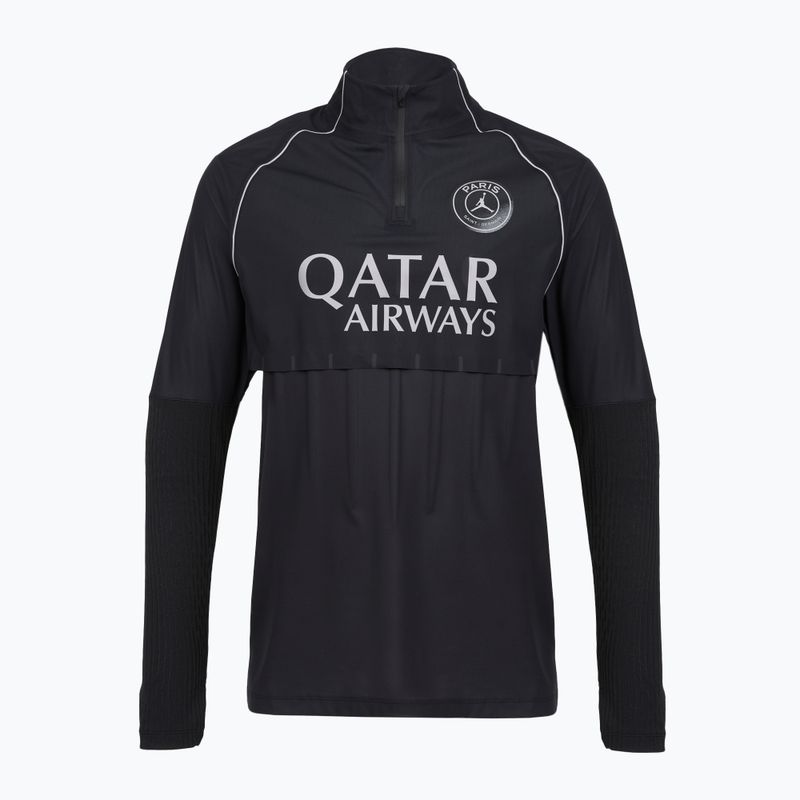 Pánské fotbalové tričko Longsleeve Nike Paris Saint-Germain Strike Elite SE Aerogami Shell Top black/black/atmosphere grey 9