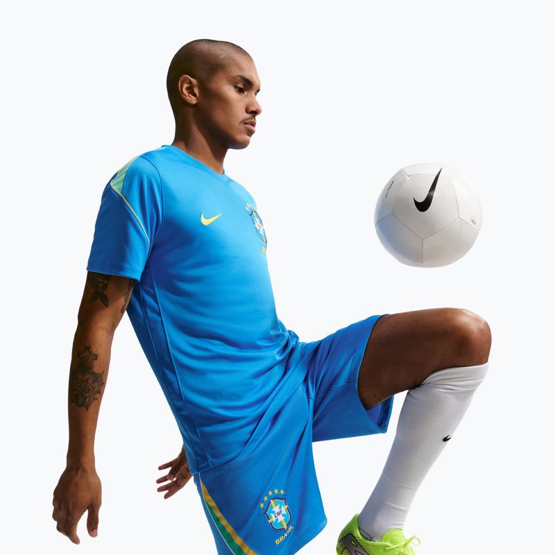 Pánské fotbalové šortky Nike Brazil 2026 Stadium Home lt photo blue/light mint/white 4