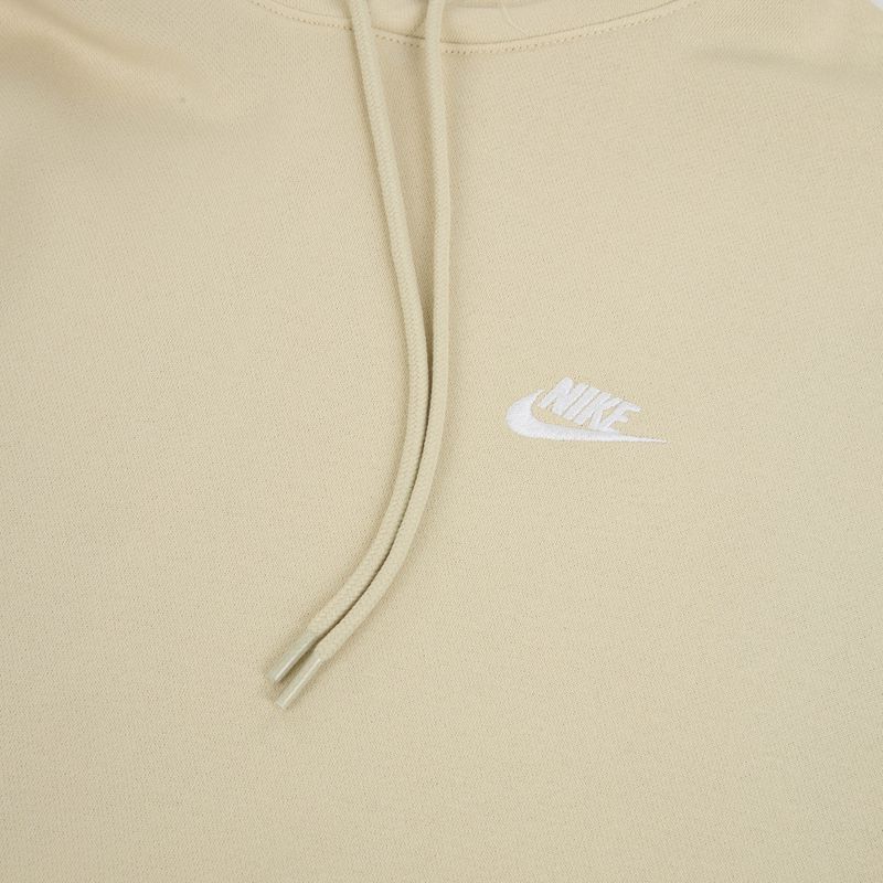 Pánská mikina Nike Club French Terry Pullover Hoodie light khaki/light khaki/white 8
