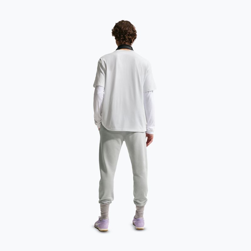 Pánské kalhoty Nike Club French Terry Joggers light smoke grey/light smoke grey/white 3