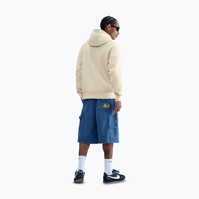 Pánská mikina Nike Club Pullover Hoodie light khaki/light khaki/white 3