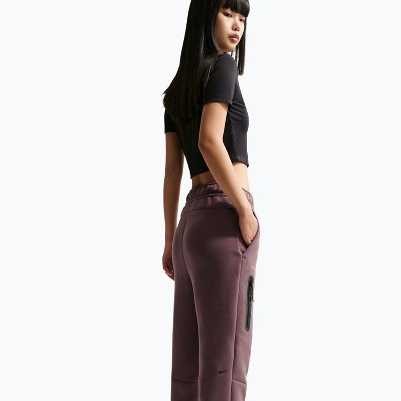 Dámské kalhoty Nike Sportswear Tech Fleece Mid-Rise tattoo/black 3