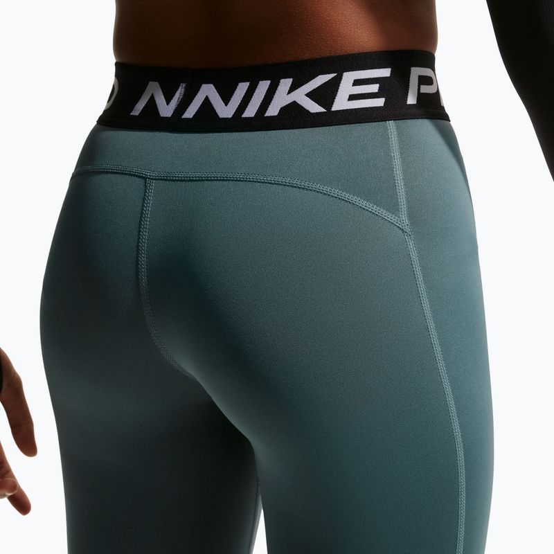 Dětské legíny Nike Pro Dri-FIT mineral slate/black/white 5