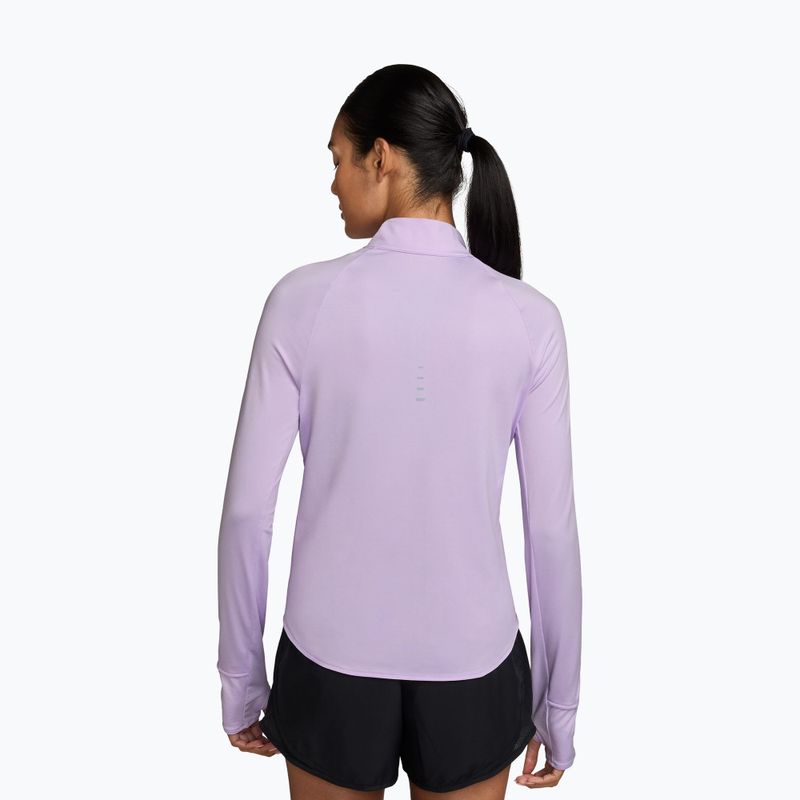 Dámské běžecké triko Longsleeve Nike Swift Dri-Fit UV 1/4-Zip violet mist 2