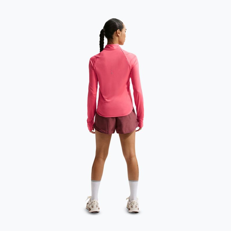 Dámské běžecké triko Longsleeve Nike Swift Dri-Fit UV 1/4-Zip sea coral 3