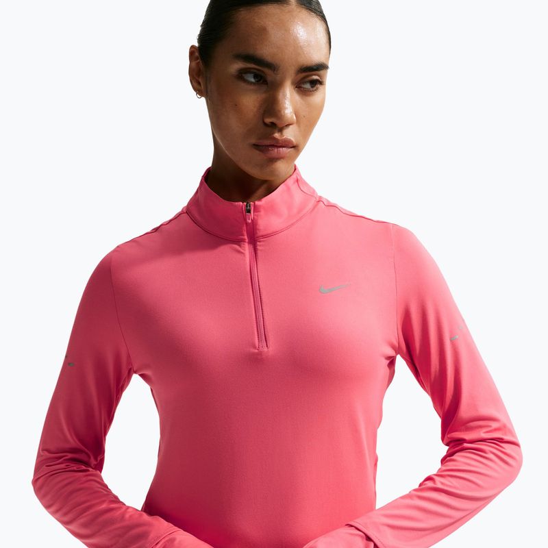 Dámské běžecké triko Longsleeve Nike Swift Dri-Fit UV 1/4-Zip sea coral 4