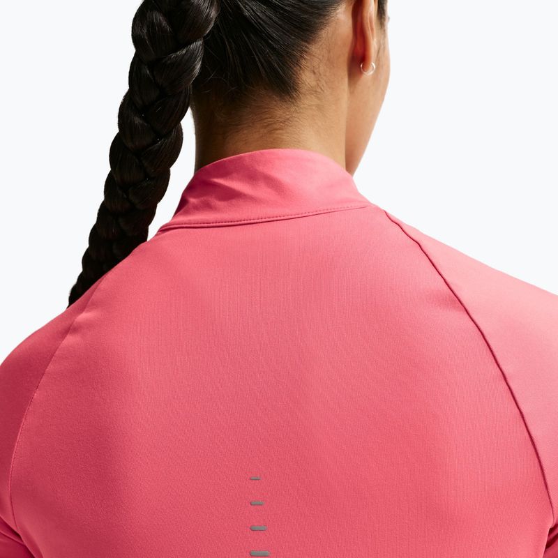 Dámské běžecké triko Longsleeve Nike Swift Dri-Fit UV 1/4-Zip sea coral 5