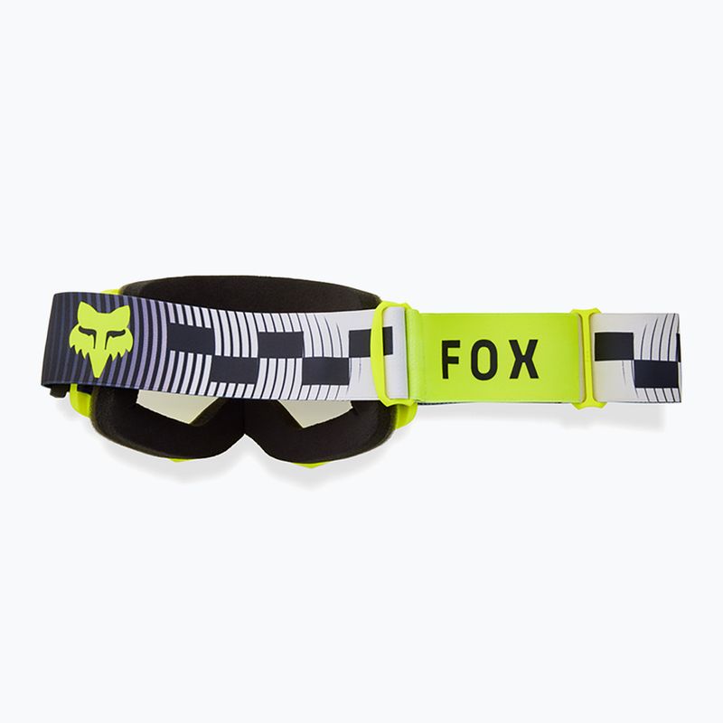 Cyklistické brýle Fox Racing Main Collect grey/yellow/mirror 2