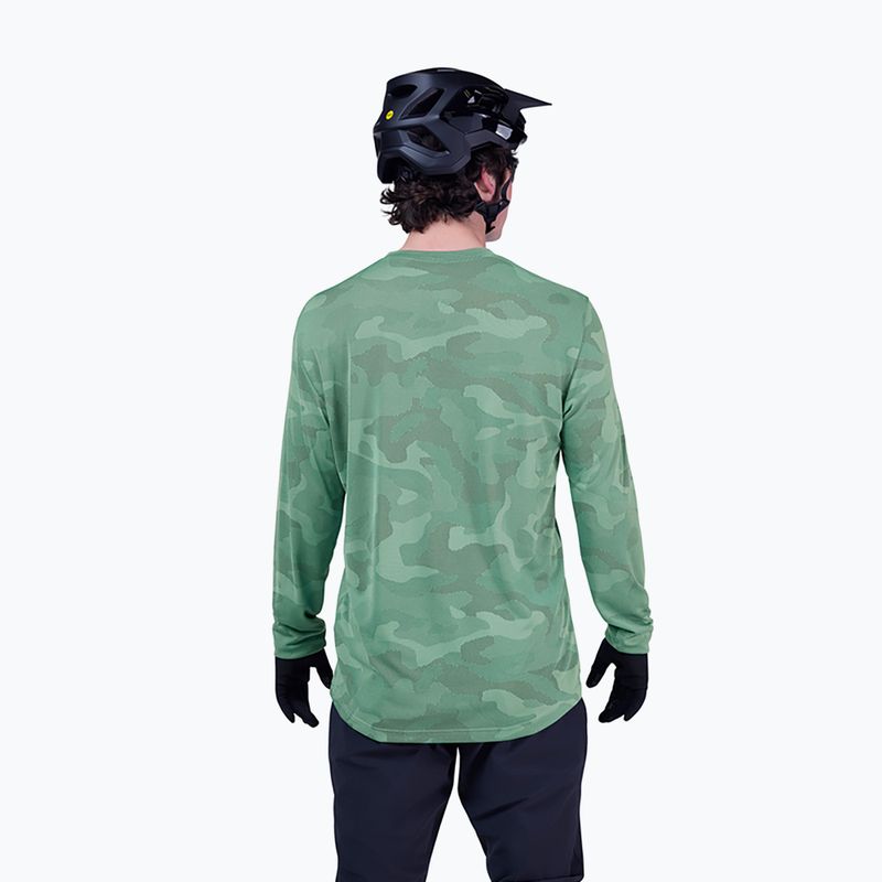 Pánské cyklistické tričko Longsleeve Fox Racing Ranger Tru Dri pine 2