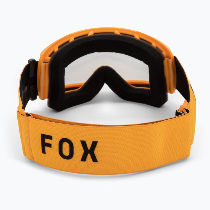 Dětské cyklistické brýle Fox Racing Main Core Jr tangerine/clear 3
